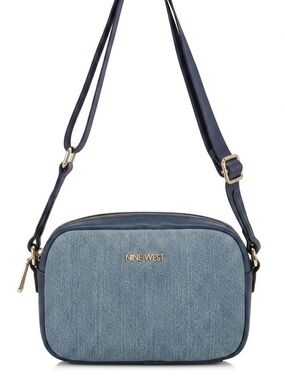 Nine West Denim Crossbody Bag